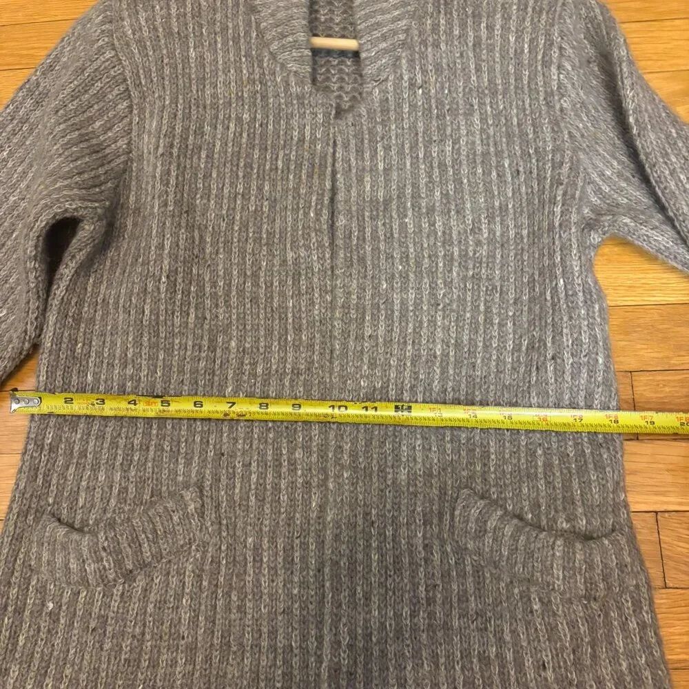 Vintage P.G.E. Wool Mohair Sweater Oatmeal Womens Small Grandmacore Cottagecore - Picture 10 of 11